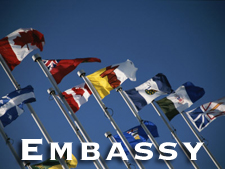 Embassy in China - Embassy services are listed here for citizens of a number of different countries around the world.
