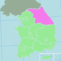 Gangwon Province Map - Reach To Teach Recruiting