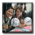 ESL Teacher Lauren with friends
