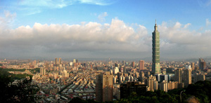A view of Taipei - Teaching English in Taiwan