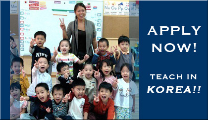Teach English in Korea with Reach To Teach
