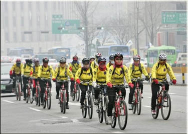 Bikes in South Korea - Teaching English in Korea