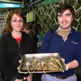 Jessice and Josh with their catch