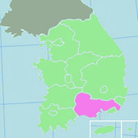 Gyeongnam Province Map - Reach To Teach Recruiting