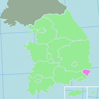Ulsan Province Map - Reach To Teach Recruiting
