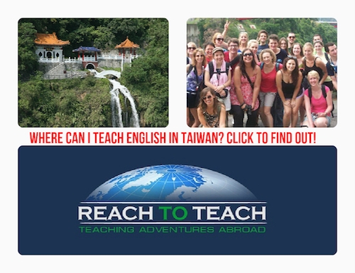Taiwan Teaching Locations