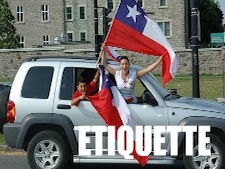 Chile - Etiquette