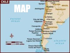 Chile - map