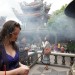 Heather at at Taiwanese Temple