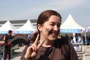 Tiffany Molyneux loves Korea