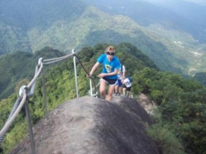 Zach and Shay, Hiking