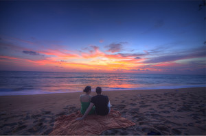 Couple on the beach