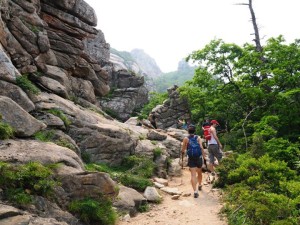 Hiking in Korea