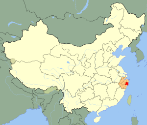Taizhou map
