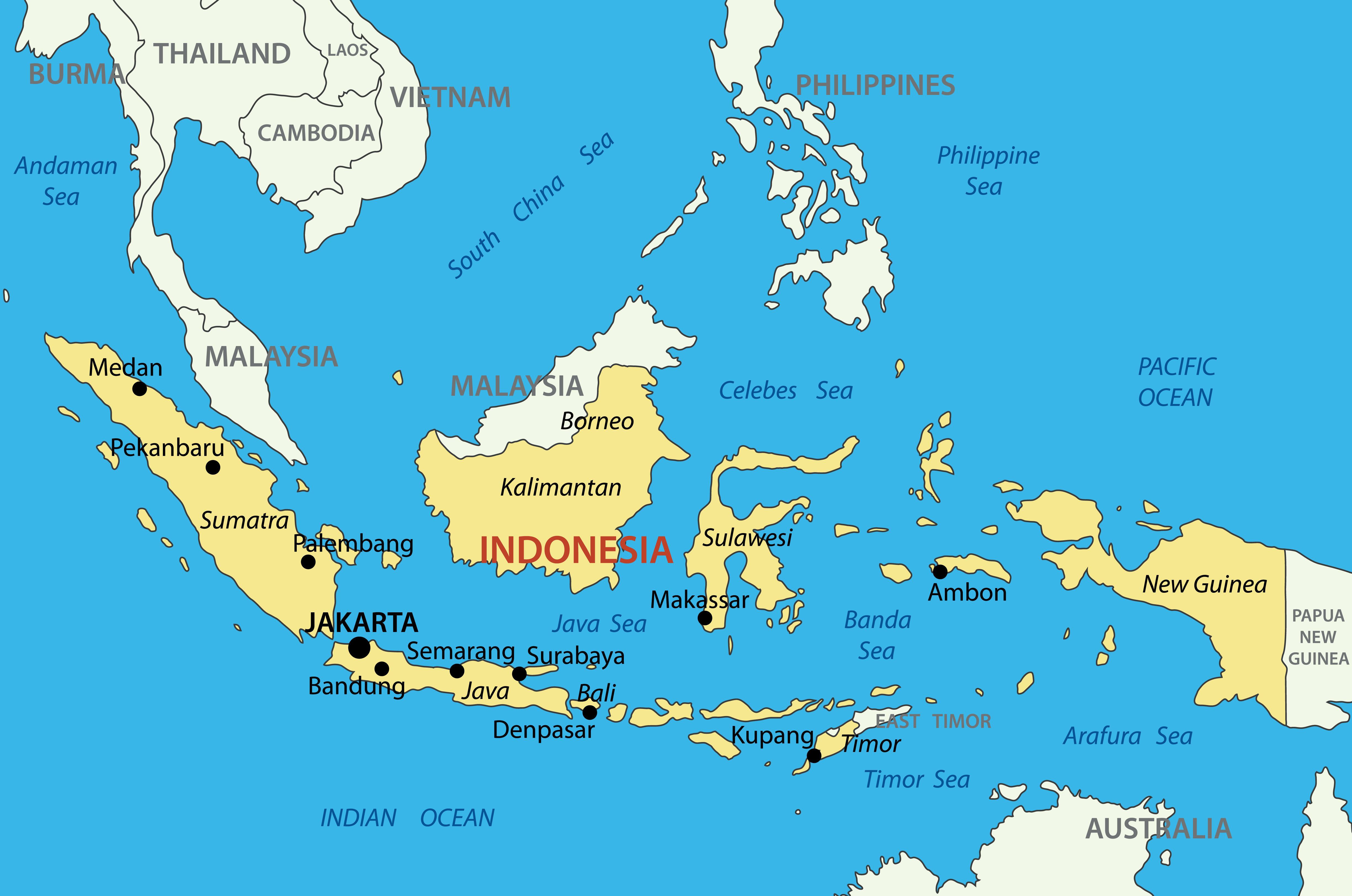 Indonesia Map Home Syariah