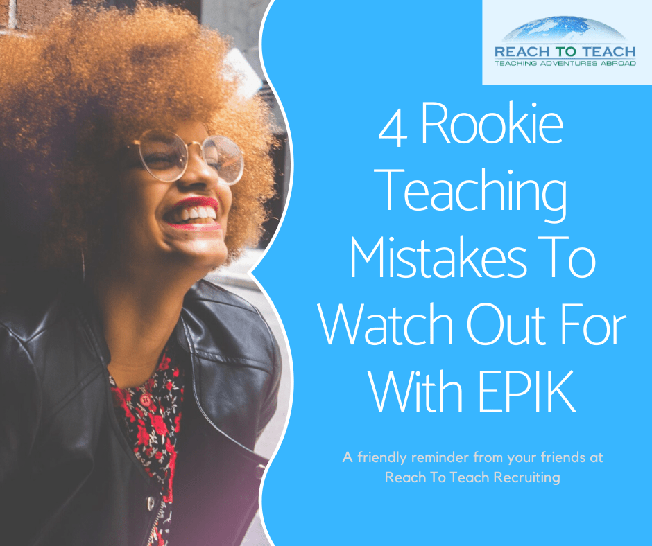 Teaching Mistakes with EPIK - Reach To Teach