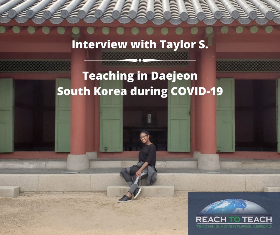 Teaching in Daejeon South Korea During COVID19