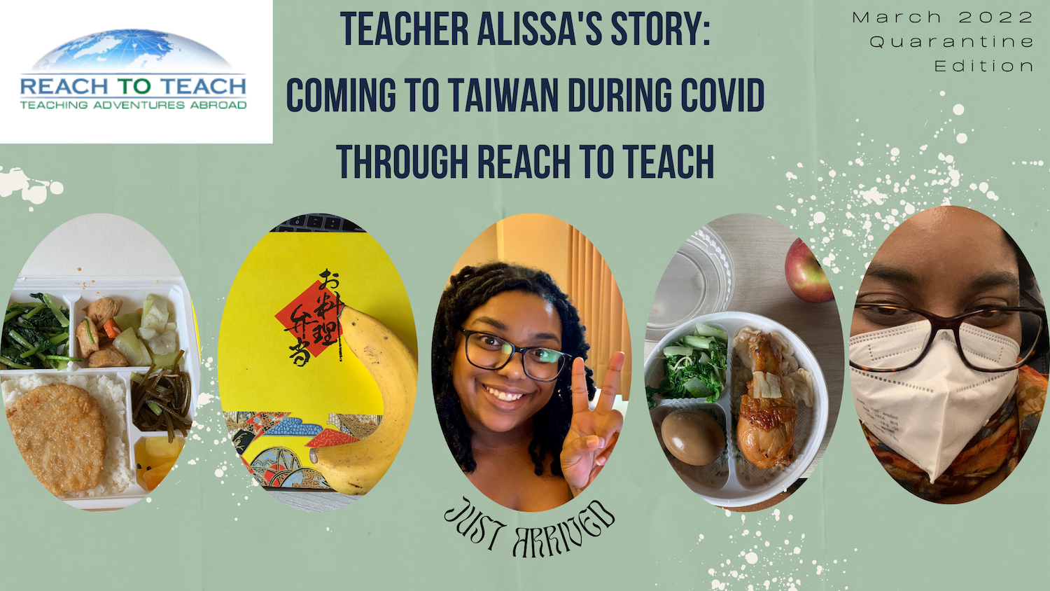 Coming To Taiwan During COVID Through Reach To Teach
